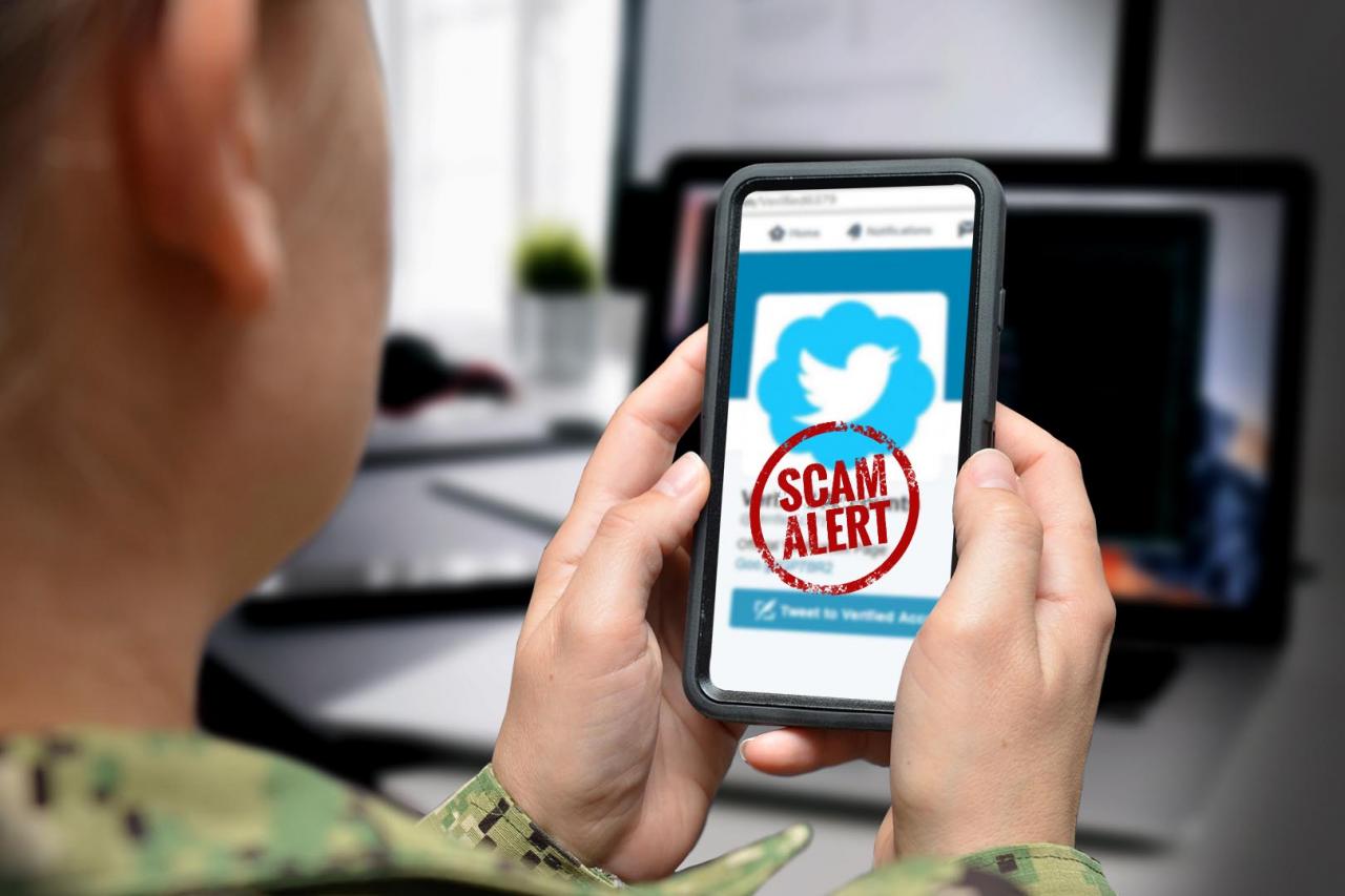 These Social Media Scams Affect the Military > U.S. DEPARTMENT OF DEFENSE >  Defense Department News